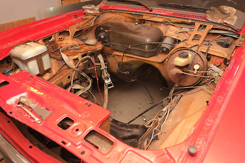 Ford Granada motorrum
